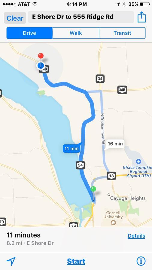 A Cayuga Lakefront Inn - Hotel Alt, Ithaca New York 외부 사진